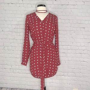 ✨Forever21- Short Maroon Dress ❤️ M